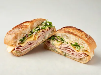 Schinken Baguette